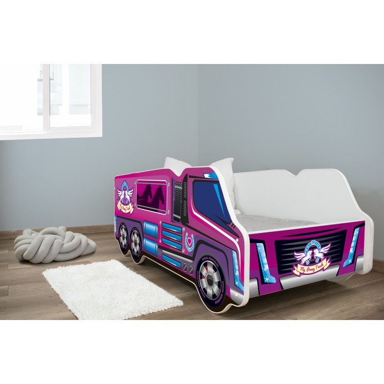 Detská auto posteľ Top Beds TRUCK 140cm x 70cm - TRUCK PONY
